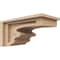 Ekena Millwork 5"W x 10"D x 5"H Wide Highland Rough Cedar Woodgrain TimberThane Corbel, Primed Tan CORUR05X10X05HLDRCPR - alternate 1